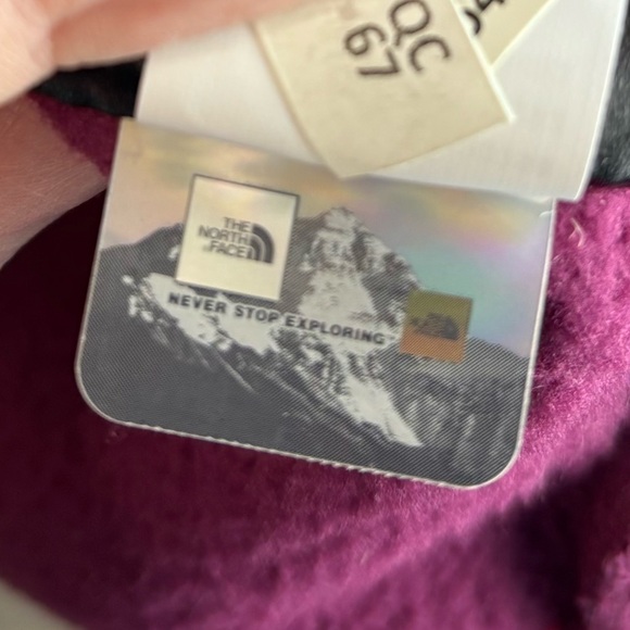 NWT The North Face Cragmont Purple Fleece Jacket size medium winter coat - Picture 13 of 16